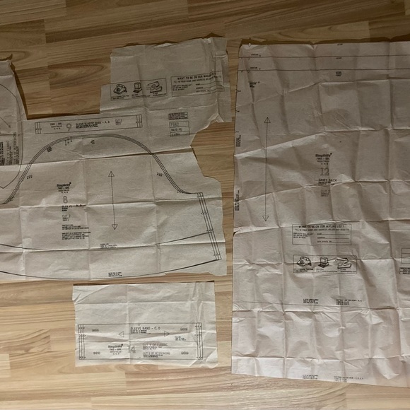 1997 Simplicity Girls Dress 7982 - Picture 4 of 4